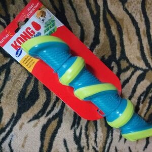 KONG Dog Rattle Stick RollerTwist Toy Sz Large Ea.